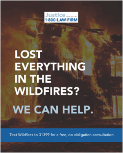 Lost everything in the wildfires? We can help!